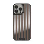 Tiramisu - iPhone 16 Pro Case, Elite Mirror Dark (MagSafe) / Silver