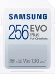 &bdquo;Samsung EVO Plus 2021&ldquo; SDXC-kaart, 256 GB, klass 10, UHS-I/U3, V30 (MB-SC256K/EU)