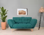 3-kohaline diivanvoodi Hanah Home Nina , bensiiniroheline, 120 x 40 x 60