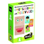 HEADU Montessori m&auml;ngukaardid &bdquo;Emotsioonid ja tegevused&ldquo;