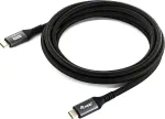 "Varustuskaabel USB-C 4.0 -> C St/St 2.00m 5A 4K/60Hz sw"