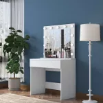 Meigilaud, Hanah Home, BJ120, valge, 90 x 76,8 x 45