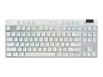 Logitech G Pro X TKL langaton pelin&auml;pp&auml;imist&ouml;, valge
