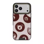Cue - iPhone 17 Pro Max Case, Elite Dark (MagSafe) / Gold