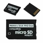 Memory Stick Pro Duo - MicroSD SDHC TF card adapter