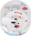 Mickey Mouse &ndash; Mikrolaineahju komplekt (kauss koos lusikaga) (Cool)