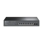 TP-Link JetStream TL-SG2210MP v&otilde;rgukommutaator, hallatav L2/L2+, Gigabit Ethernet (10/100/1000), toide Etherneti kaudu (PoE), 1U, must