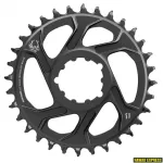 SRAM X-SYNC 2 32T Direct Mount 6 mm Offset alumiiniumist esiratas, v&auml;rv: Eagle Black