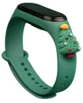 Xiaomi Mi Band 3/4 Green Xmas Christmas Tree 2