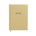 T&ouml;&ouml;vihik-kalender 2027. A5, liivakarva