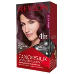 Revlon, Colorsilk, Permanent Hair Dye, 34 Burgundy, 130 ml