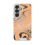 High Vibrations - Color Swirl Samsung Galaxy S25 Plus Case, Elite Mirror Light (Magnetic) / Silver
