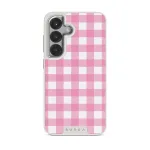 Think Pink - Samsung Galaxy S25 Plus Case, Elite Light (Magnetic) / Silver