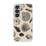 Shell Mosaic - Samsung Galaxy S25 Plus Case, Elite Light (Magnetic) / Silver