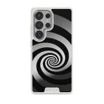 Rabbit Hole - Samsung Galaxy S25 Ultra Case, Elite Mirror Light (Magnetic) / Silver