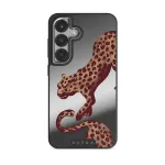 Instinct - Samsung Galaxy S25 Case, Elite Mirror Dark (Magnetic) / Silver