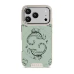 Scorpio - iPhone 17 Pro Case, Elite Light (MagSafe) / Silver / Turquoise
