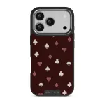 Tricked Me - iPhone 17 Pro Case, Elite Dark (MagSafe) / Silver