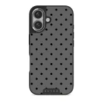 Morally Gray - iPhone 16 Plus Case, Elite Dark (MagSafe) / Silver