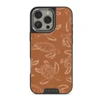 Earth Shell - iPhone 16 Pro Case, Elite Dark (MagSafe) / Silver