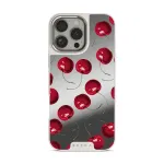 Cherrybomb - iPhone 16 Pro Case, Elite Mirror Light (MagSafe) / Silver