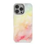 New Flame - Rainbow iPhone 16 Pro Max Case, Elite Light (MagSafe) / Silver