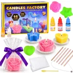 DIY Candle Making Kit CANDLE FACTORY - scented and colorful ZA6579