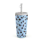 Barely Awake - Travel Mug, 500 ml / Straw