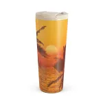 Golden Sky - Travel Mug, 700 ml / Flap
