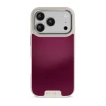 Dark Cherry - iPhone 17 Pro Case, Elite Light (MagSafe) / Silver