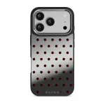 Red Velvet - iPhone 17 Pro Case, Elite Mirror Dark (MagSafe) / Silver