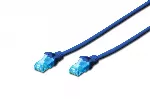 Patch cord U/UTP kat.5e PVC 2m sinine