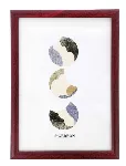 Raam GED 13x18 med K113 burgundia |12x13mm