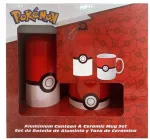 Pokemon tass + bideon PK00022 valge ja punane