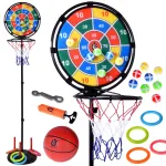 3in1 Sports Set Throw at the target! Basketball stand + accessories SP0830