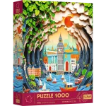 1000-osest t&uuml;kist koosnev pusle &bdquo;Paper Art&ldquo;: London, TREFL