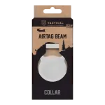 Tactical Airtag Beam Collar Tracking Device / white