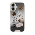 Oat Milk Please - iPhone 17 Case, Elite Mirror Light (MagSafe) / Gold