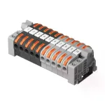 DIN Rail wire connector set (20 pcs)