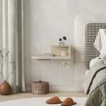&Ouml;&ouml;kapp, Hanah Home, kreemjas, 40 x 16,2 x 30