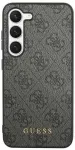 "4G Metal Gold Logo Case Galaxy S24 Plus" Black