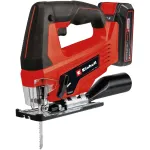 Cordless jigsaw TC-JS 18 Li (red/black, Li-ion battery 2.5Ah,