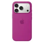 Juhtum Apple iPhone&nbsp;18&nbsp;Pro Silicone Case with MagSafe Magenta