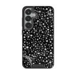 Starry Night - Stars Samsung Galaxy S25 Plus Case, Elite Dark (Magnetic) / Silver