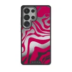 Siren - Samsung Galaxy S25 Ultra Case, Elite Mirror Dark (Magnetic) / Silver