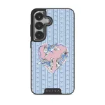 Follow Me - Samsung Galaxy S25 Case, Elite Dark (Magnetic) / Silver