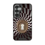 Paradox - Samsung Galaxy S25 Plus Case, Elite Mirror Dark (Magnetic) / Silver