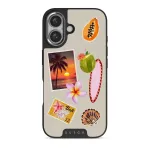 Sun Chaser - iPhone 16 Case, Elite Dark (MagSafe) / Silver