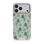 Leo - iPhone 17 Pro Max Case, Elite Light (MagSafe) / Silver / Turquoise