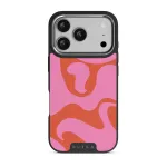 Ride The Wave - iPhone 17 Pro Case, Elite Dark (MagSafe) / Silver